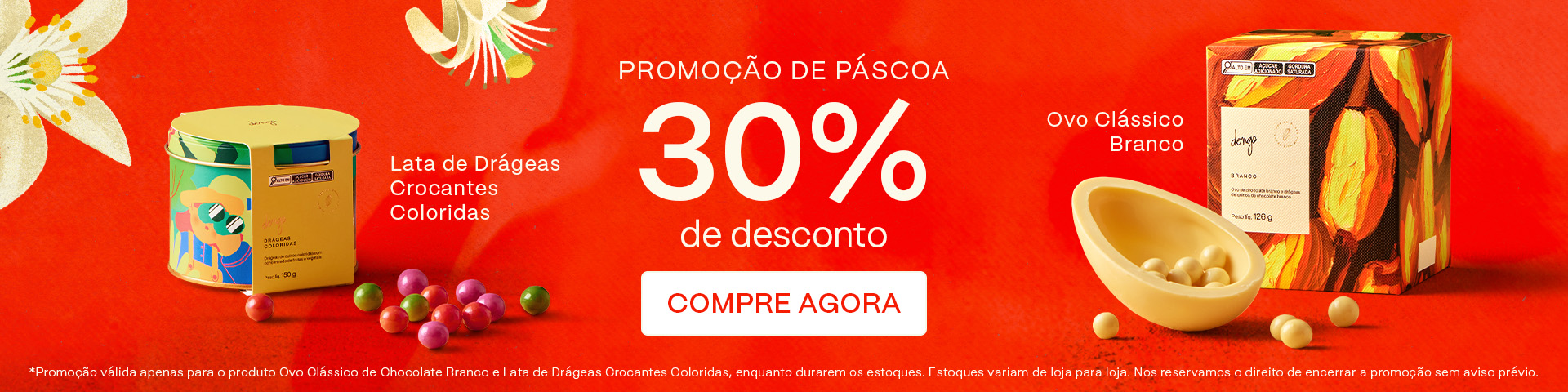 Promo Páscoa 30%
